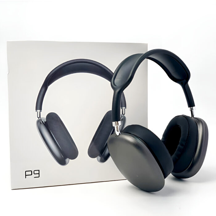 P9 Bluetooth Wireless Noise-Cancelling Stereo Headphones with Mic for Sports & Gaming - Image 1