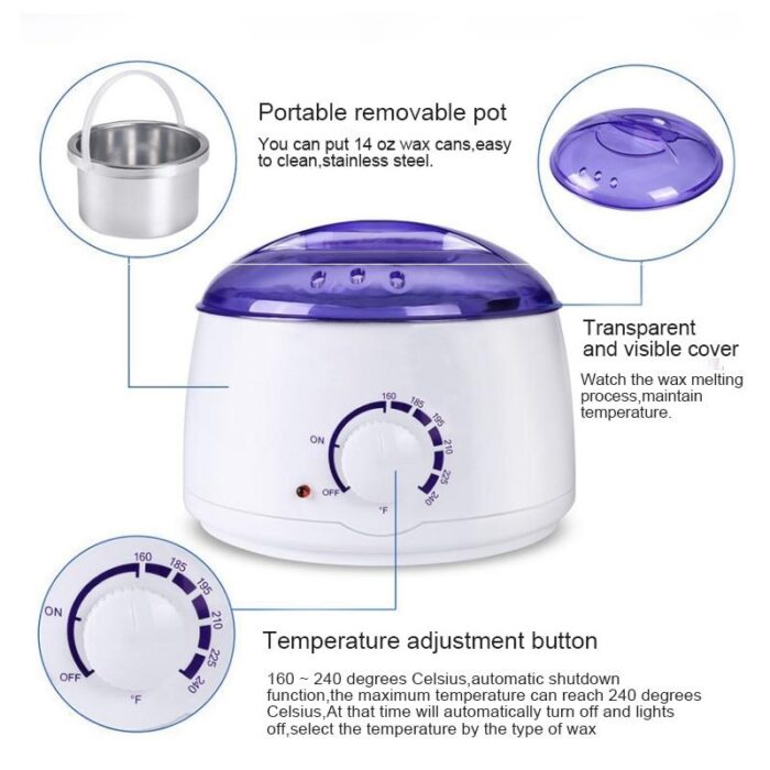 Hair Removal Wax Machine Melting Body Beauty Safe And Secure Epilator - Image 4