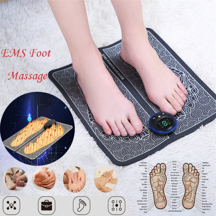 Electrical Muscle Stimulation(EMS) Portable Foot Massager MA-860 - Image 1