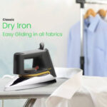 1000W National Teflon Coated Plate HTC920 Electric Dry Iron with Adjustable Temperature Control - Image 2