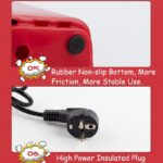 1200W Oil Free Popcorn Maker Machine with Measuring Cup - Image 6