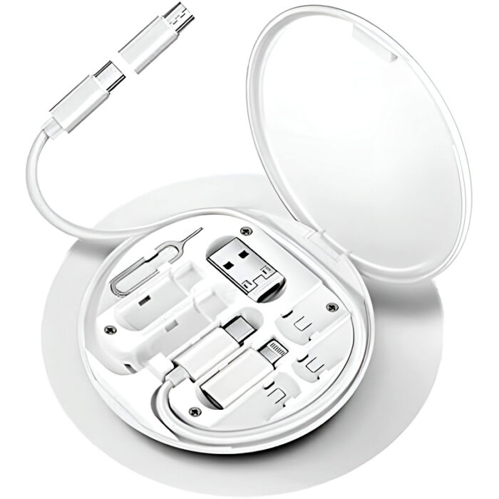 60W Multifunctional Fast Charging Data Cable Set – Portable 5-in-1 Charging Solution - Image 11