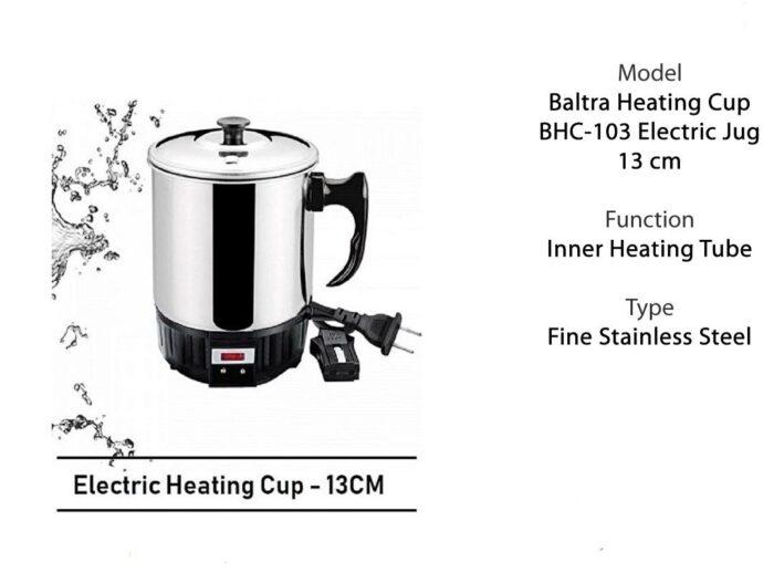 13cm High Quality Electric Heating Cup Kettle For Office Home - Image 2