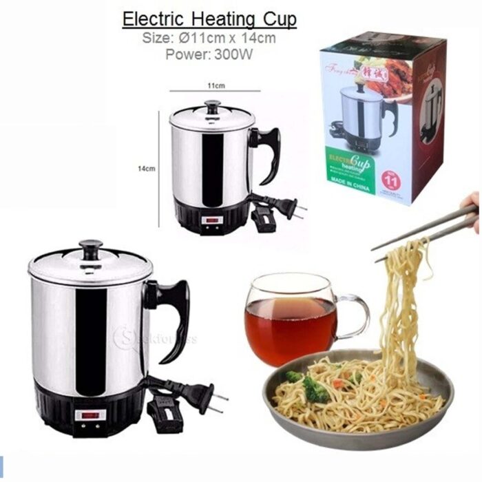 13cm High Quality Electric Heating Cup Kettle For Office Home - Image 3