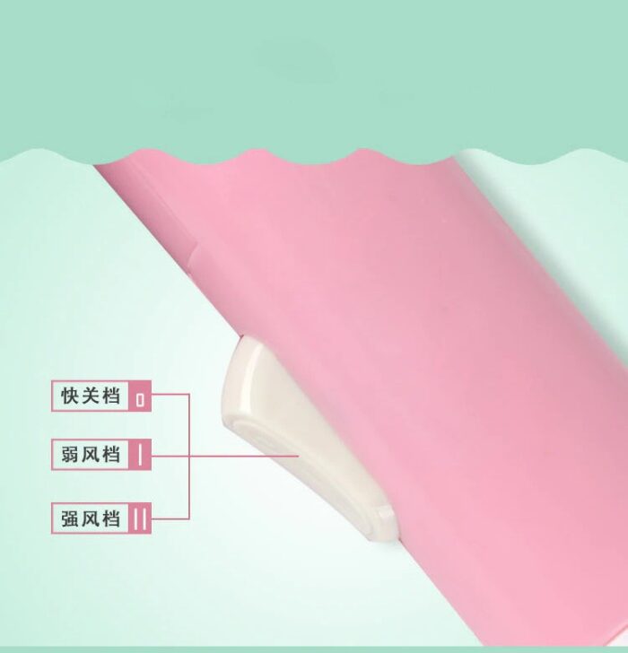 1400W Mini Hair Dryer Foldable House Thermostatic Air Collecting Traveler Blower - Image 5