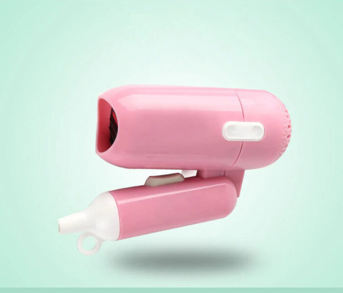 1400W Mini Hair Dryer Foldable House Thermostatic Air Collecting Traveler Blower - Image 7