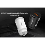 FCC-IQ7 Qualcomm Quick Charge 3.0 Micro USB Air Car Charger - Image 5