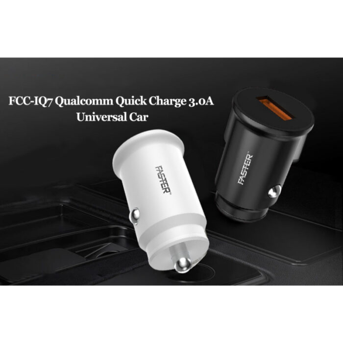 FCC-IQ7 Qualcomm Quick Charge 3.0 Micro USB Air Car Charger - Image 5
