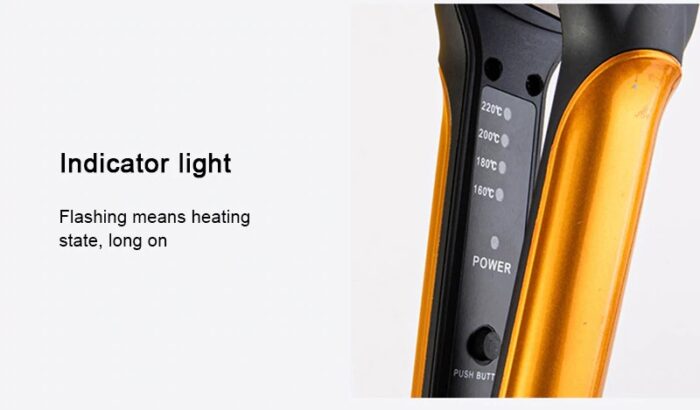 2 In 1 Electric Hair Straightener Ceramic Styling Tool Professional Hair Curling Iron Hair Waver - Image 3