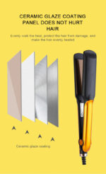 2 In 1 Electric Hair Straightener Ceramic Styling Tool Professional Hair Curling Iron Hair Waver - Image 5