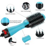 2 In 1 One Step Hair Dryer And Volumizer Warm Air Fast Styling Straightener & Curls Styler - Image 2