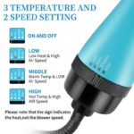2 In 1 One Step Hair Dryer And Volumizer Warm Air Fast Styling Straightener & Curls Styler - Image 3
