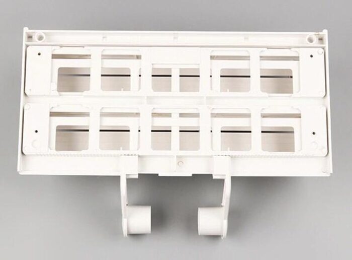 3 In 1 Kitchen Shelf Frame Plastic Film Triple Paper Dispenser Preservative Film Spice Shelf - Image 2