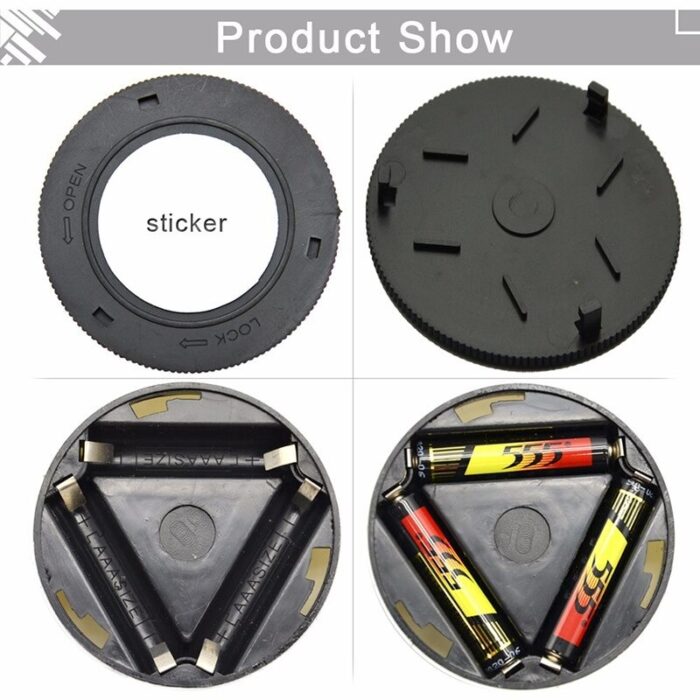 3Pcs LED Wireless Night Light Stick Click Touch Lamp Car Cabinet Closet Lamp - Image 11