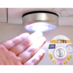 3Pcs LED Wireless Night Light Stick Click Touch Lamp Car Cabinet Closet Lamp - Image 7