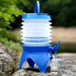 3.5-Liter Mini Portable Manual Foldable Multi-Purpose Beverage Dispenser - Image 16