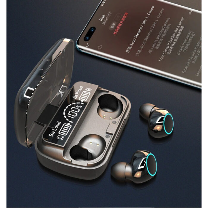 M30 TWS Bluetooth 5.2 Smart Touch Control Wireless Earbuds - Image 2