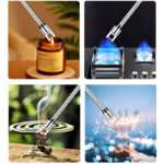360° Flexible Neck USB Pulse Arc Lighter – Rechargeable Flameless Ignition for Candles, Kitchen Stoves & Outdoor BBQ - Image 4