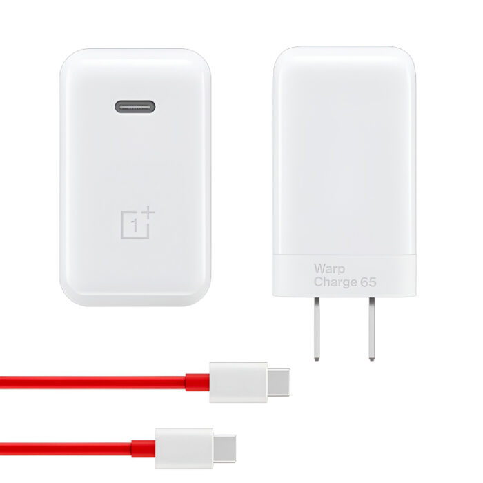OnePlus 65W Warp Charge Power Adapter with Type-C to Type-C Fast Charging Cable - Image 3