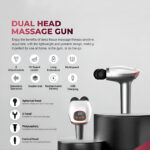 BLD-922 Compact And Quiet Double-Head Portable Massager With 10 Speed Levels - Image 8