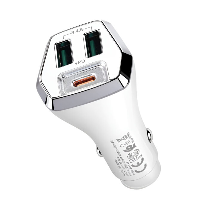SOVO Easy SCR-450PD PD-35w High-Quality Car Charger - Image 2