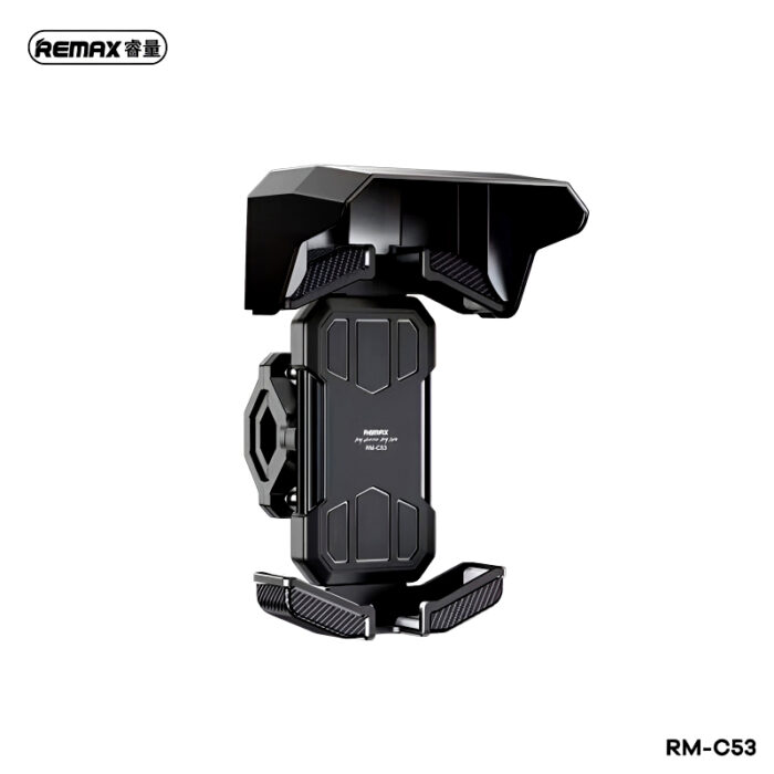 Remax RM-C53 Sunshade And Rainproof Cycling Quick Access Mobile Phone Holder - Image 4