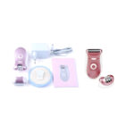 KM-2068 Kemei 2-In-1 High-Quality Electric Rechargeable Shaver Epilator For Women - Image 4