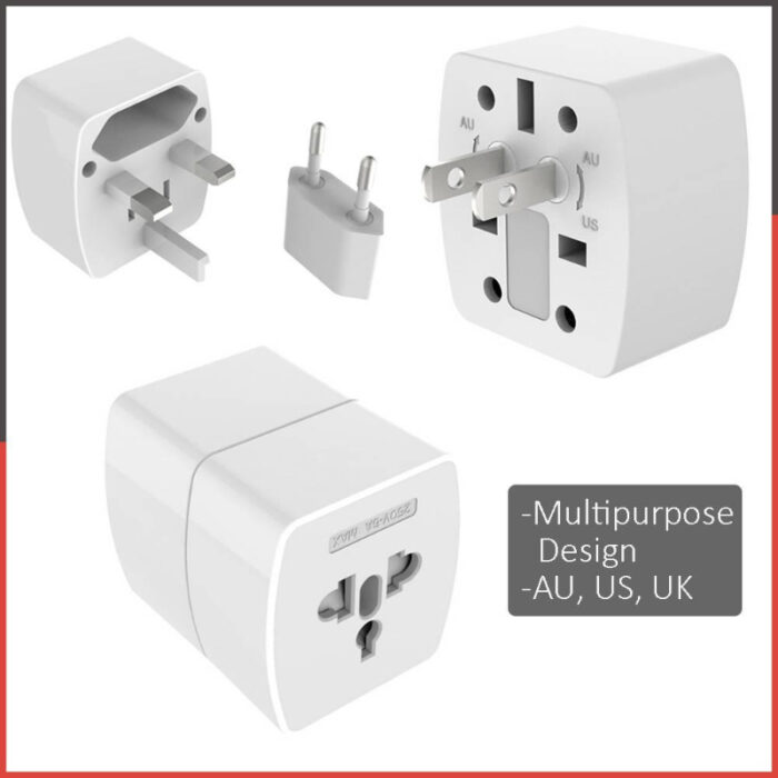 LDNIO Z4 6A Max Universal Travel Adapter Compact Design with Multi-Safety Protection - Image 1