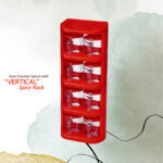 Pretty Neat 5 Tier New Vertical Style Spice Rack 8 PCs Set - Image 2