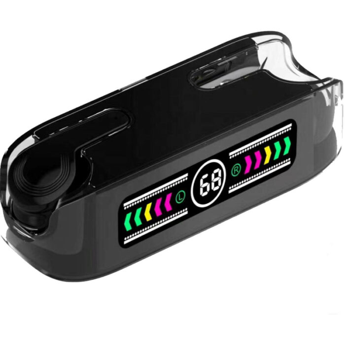 M12 Max TWS Bluetooth V5.3 LED Display Earbuds With Super Large Battery Capacity - Image 4