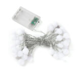 5M LED String Fairy Lights With 50 Ball Shaped Bulbs For Home And Outdoor Decoration - Image 8