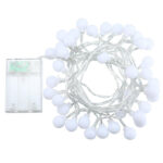 5M LED String Fairy Lights With 50 Ball Shaped Bulbs For Home And Outdoor Decoration - Image 4