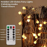 5M LED String Fairy Lights With 50 Ball Shaped Bulbs For Home And Outdoor Decoration - Image 9