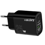 BLUKS BX-621 25W Super Fast Charger with 60W PD Cable Type C and Qualcomm Quick Charge 3.0 - Image 2