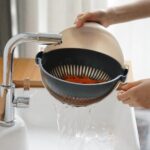 5pcs Multi-Function Vegetable Potato Slicing Shredding Machine Washing Household Grater Draining Basket - Image 14