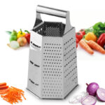 Eco-Friendly Multi-Purpose 6-Sided Stainless Steel Grater - Image 2