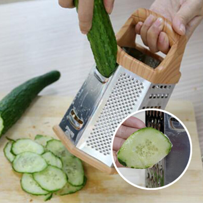 6 Sided Stainless-Steel Multi-Purpose Grater - Image 10
