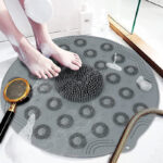 Silicone Foot Massage Cleaning Bath Mat For Ultimate Relaxation And Cleanliness - Image 3