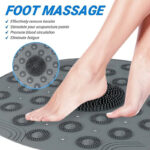 Silicone Foot Massage Cleaning Bath Mat For Ultimate Relaxation And Cleanliness - Image 5