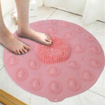 Silicone Foot Massage Cleaning Bath Mat For Ultimate Relaxation And Cleanliness - Image 8