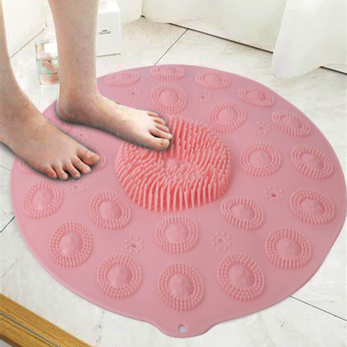 Silicone Foot Massage Cleaning Bath Mat For Ultimate Relaxation And Cleanliness - Image 8