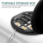 60W Multifunctional Fast Charging Data Cable Set – Portable 5-in-1 Charging Solution - Image 13