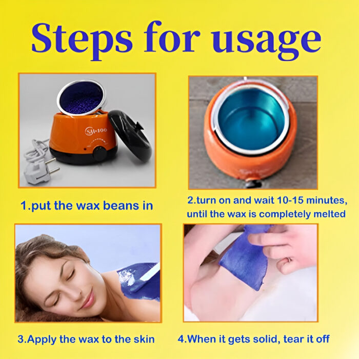 SM100 Electric Wax Heater for Hair Removal – Professional Melting Pot for Depilatory and Paraffin Wax - Image 3