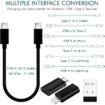 60W Multifunctional Fast Charging Data Cable Set – Portable 5-in-1 Charging Solution - Image 4