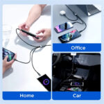 JoyRoom S-A18 3-in-1 Fast Charging and Data Cable – USB-A to Lightning, Type-C, and Micro, 3.5A - Image 11