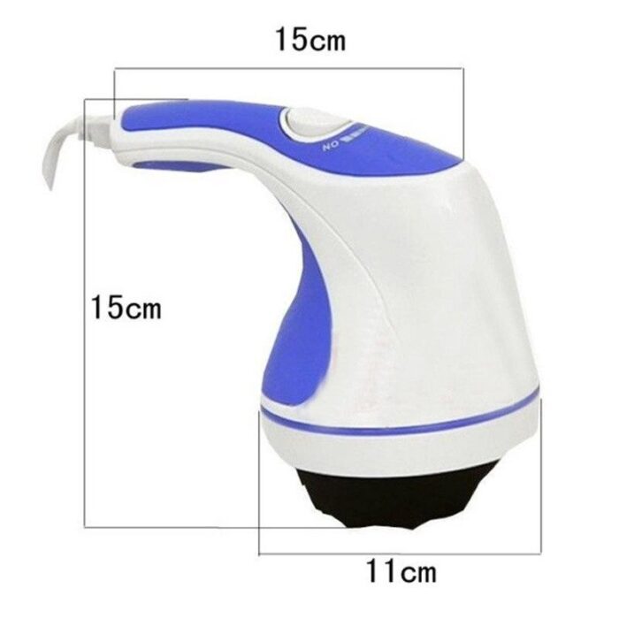 Electric Full Tone Spin Full Body Relax Massager 5 Headers Device - Image 4