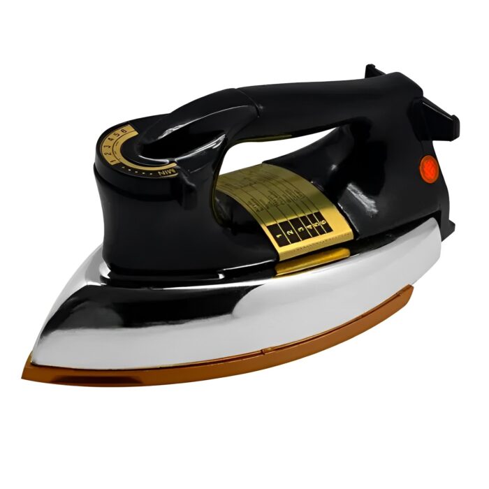 1000W Heavy Duty Deluxe Automatic Iron With Non-Stick Coating Sole Plate - Image 3