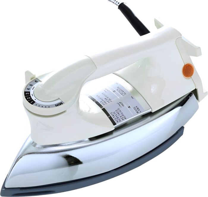 1000W Heavy Duty Deluxe Automatic Iron With Non-Stick Coating Sole Plate - Image 8