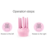 Automatic Hair Curler Rotating Rolling Iron Fast Styling Wand Ceramic Heating Tube with Plant Protein Coating - Image 3