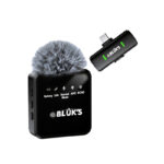 BLUK’S BX-17 Professional Lavalier Microphone with ANC- Bluetooth 5.2 Wireless Lapel Mic for Content Creation, Teaching, Interviews & Live Streams - Image 3
